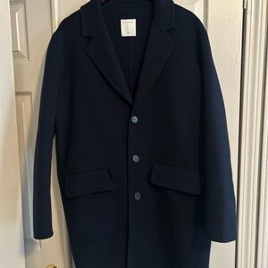 Sandro Navy Men's Trench Coat